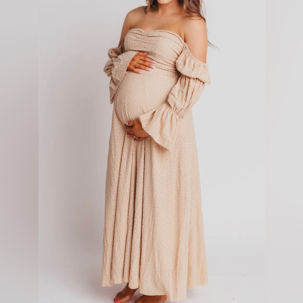 Worth Collective Bump Friendly Maxi Dress